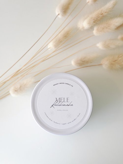 Mele Kalikimaka Candle